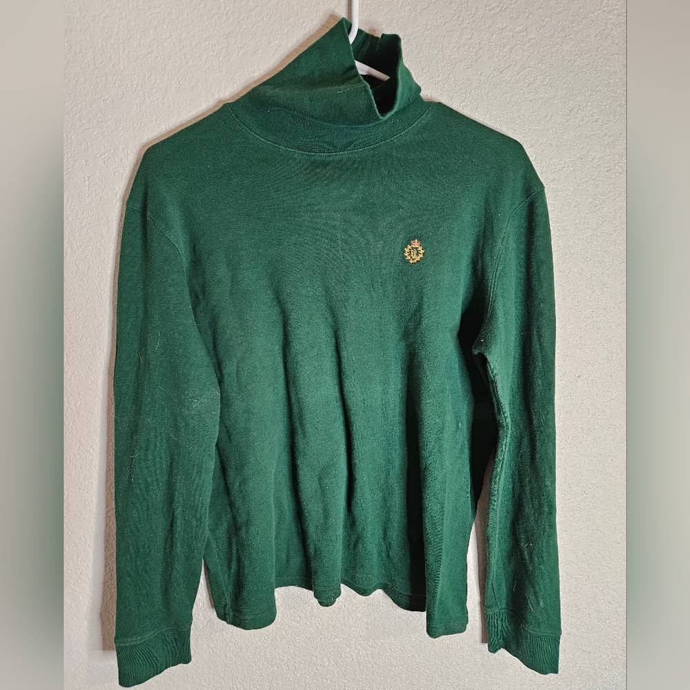 Vintage Lauren Ralph Lauren Forest Green Turtleneck